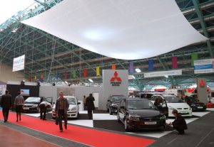 2 - Выставочный стенд Mitsubishi. Моторшоу 2008